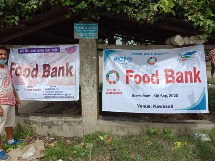 डण्डापछि यहि शनिबार अरुणखोलामा फुड बैंंक संचालन गरिने